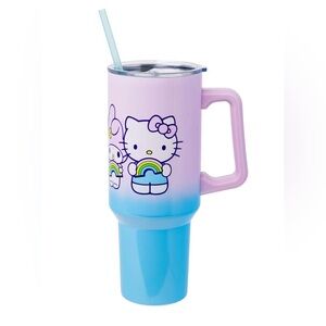 Hello Kitty ombré friends 40oz Tumbler BNWT